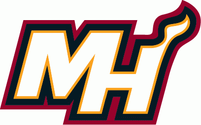 Miami Heat 2008-Pres Secondary Logo fabric transfer